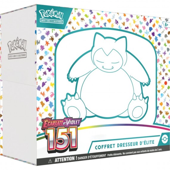 Pokémon EV03.5 - Coffret Dresseur d'Élite ETB 151 Ronflex