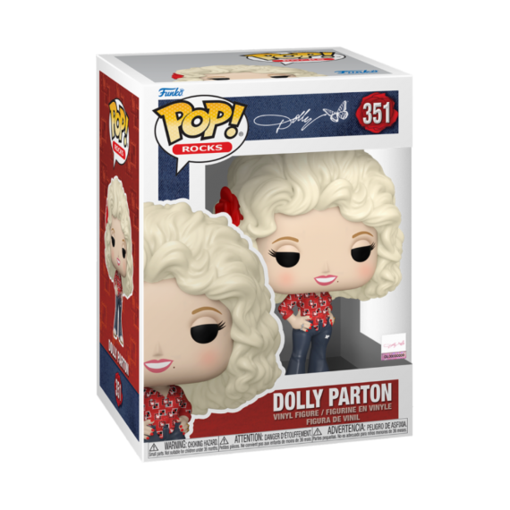 Figurine Rocks - Dolly Parton 77 Tour Pop 10cm