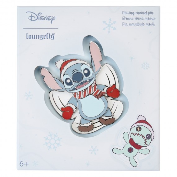 Pins Disney - Stitch Snow Angel Pop Pin 8cm