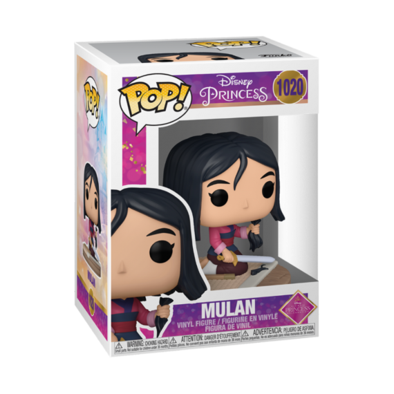 Figurine Disney - Ultimate Princess Mulan Pop 10cm