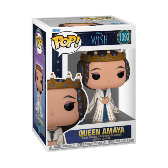 Figurine Disney Wish - Queen Amaya Pop 10cm