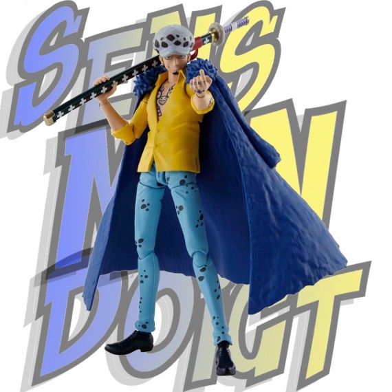 Figurine One Piece - Trafalgar Law Raid On Onigashima SH Figuarts 16cm