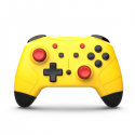 Manette pro Sans fil Compatible Switch Jaune/Noire