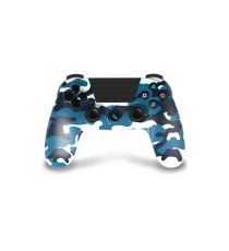 Manette Sans Fil Camouflage Bleu Compatible PS4