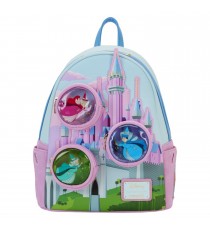 Mini Sac A Dos Disney - Belle aux Bois Dormant Stained Glass Castle