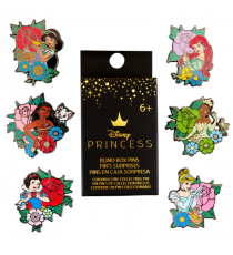 Figurine Disney - Princess Tattoo Blind Box Pins 1 Boite Aleatoire