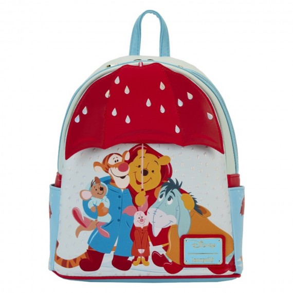 Mini Sac A Dos Disney - Winnie The Pooh And Friends Rainy Day