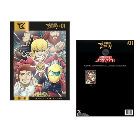Golden Poster Zemial - Shonen Avengers Ultimate 30X40cm