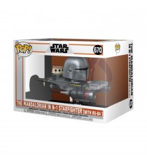 Figurine Star Wars Mandalorian - N1 Starfighter Pop Rides 18cm