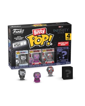 Figurine Marvel - Iron Man 4pk Bitty Pop 1cm