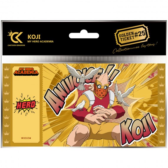 Golden Ticket My Hero Academia - V2 Koji Kodda