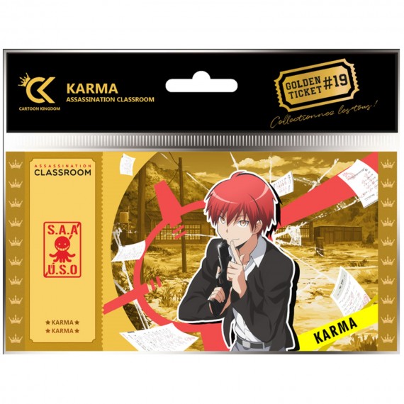 Golden Ticket Assassination Classroom - V2 Karma