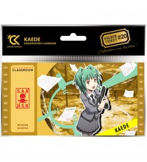 Golden Ticket Assassination Classroom - V2 Kaede