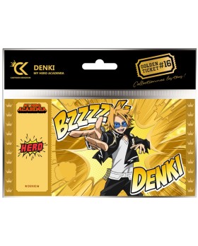 Golden Ticket My Hero Academia - V2 Denki Kaminari