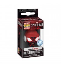 Figurine Marvel - Miles Morales Winter Miles Pocket Pop 4cm