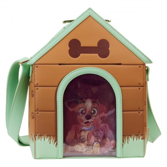 Sac A Main Disney Loungefly - I Heart Disney Dogs Figural Triple