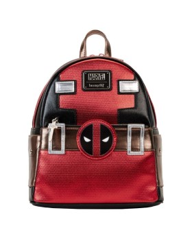 Mini Sac A Dos Marvel Loungefly - Deadpool Metallic Collection Cosplay