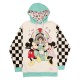 Sweat à capuche Disney Loungefly unisexe - Hoodie Mickey And Minnie Date Night Diner XL