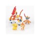 Maquette Pokemon - Pokepla 07 Ouisticram Evolution Set