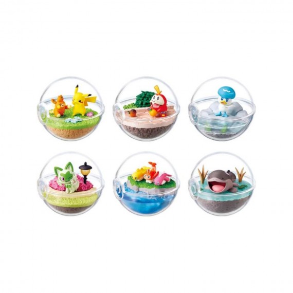 Re-Ment - Pokemon Terrarium Collection : Paldea no Sekai - Boite de 6 PCS