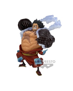Figurine One Piece - Monkey D Luffy Gear 4th Bounceman King Of Artist 13cm