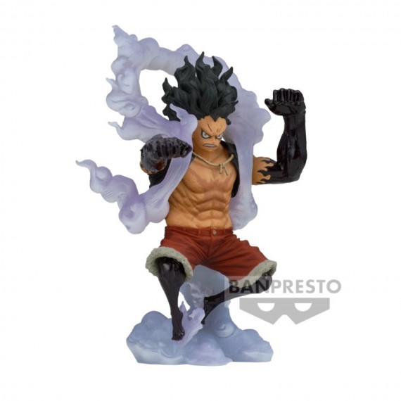 Figurine One Piece - Monkey D Luffy Gear 4th Snakeman King Of Artist 14cm