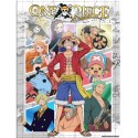 Poster One Piece - Golden Poster 02 Groupe Collage 30X40cm