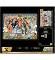 Poster One Piece - Golden Poster 01 Group Map 30X40cm