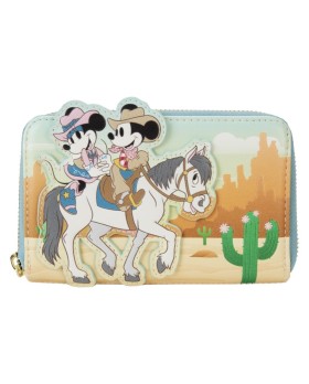 Portefeuille Disney - Western Mickey And Minnie