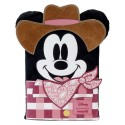 Cahier / Journal Loungefly Disney - Plush Western Mickey