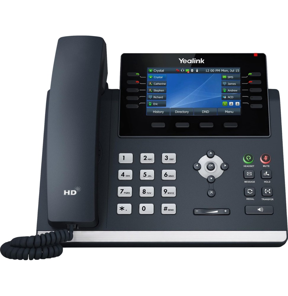 Téléphone IP Yealink SIP-T46S Noir Occasion