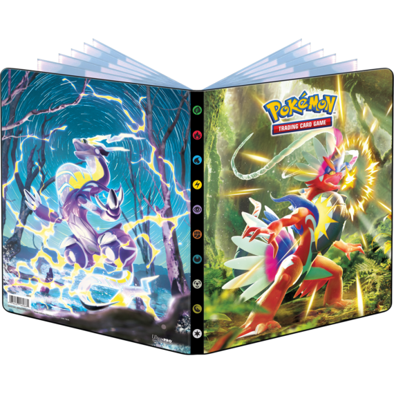 Pokémon - Portfolio A4 pour 252 Cartes Ecarlate Violet EV01