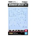 Pack décalcomanies Gundam Gunpla - 126 Sazabi RG 1/144