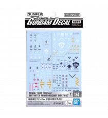 Pack décalcomanies Gundam Gunpla - 134 Witch From Mercury Multiuse II HG 1/144