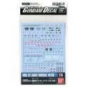 Pack décalcomanies Gundam Gunpla - 114 Thunderbolt Multiuse 1 HG 1/144