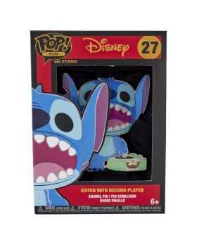 Pins Pop Disney - Lilo And Stitch Stitch With Record Player 9cm