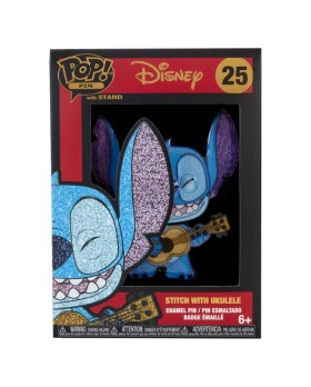 Pins Pop Disney - Lilo And Stitch Stitch Ukulele 9cm