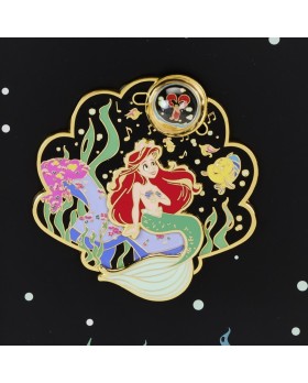 Pins Disney Loungefly Collector Box - Little Mermaid Petite Sirene 35Th Anniv 8cm