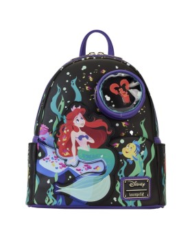 Mini Sac A Dos Disney - Little Mermaid Petite Sirene 35Th