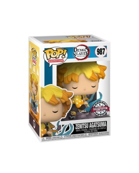 Figurine Demon Slayer Kimetsu No Yaiba - Zenitsu Transforming Exclu Pop 10cm