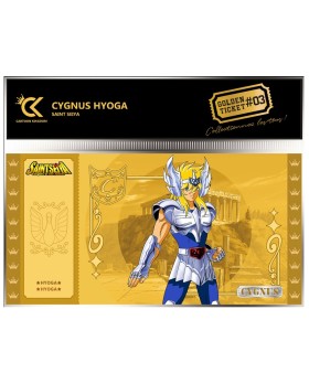 Golden Ticket Saint Seiya Chevalier du Zodiaque - Hyoga