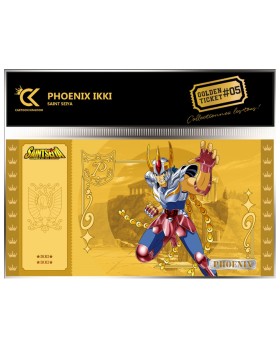 Golden Ticket Saint Seiya Chevalier du Zodiaque - Ikki
