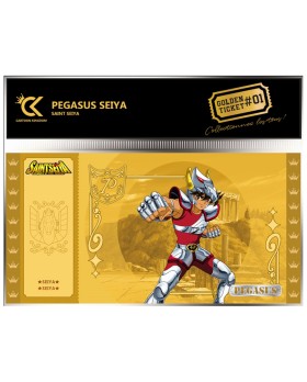 Golden Ticket Saint Seiya Chevalier du Zodiaque - Seiya Seiyar