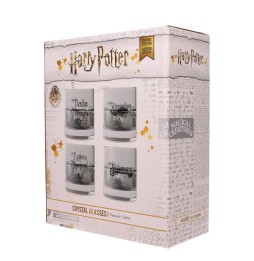 Set de 4 Verres Harry Potter - Sorts