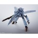 Figurine Macross - Zero Hi Metal R Vf-0A Phoenix Shin Kudo Use Qf2200Db Ghost 14cm