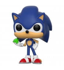 Figurine Sonic - Sonic With Emerald Pop 10cm