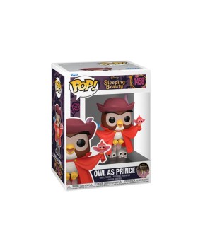 Figurine Disney Sleeping Beauty 65Th - Owl As Prince Pop 10cm