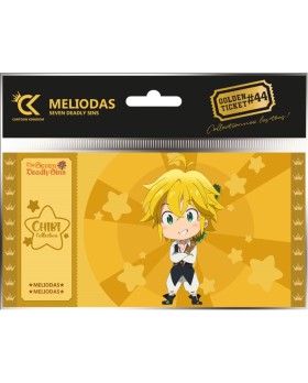 Golden Ticket Seven Deadly Sins - Chibi Meliodas