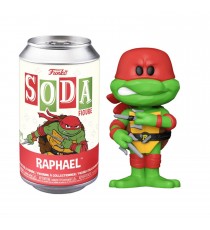 Figurine TMNT Tortues Ninja - Raphael Vinyl Soda 10cm