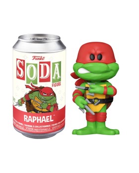 Figurine TMNT Tortues Ninja - Raphael Vinyl Soda 10cm